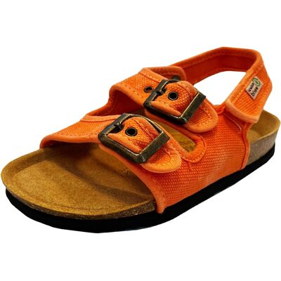 Natural World Kinder Sandalen Bio-Baumwolle mandarine Gr.28 Natural World Kinder Sandalen Bio-Baumwolle mandarine Gr.28