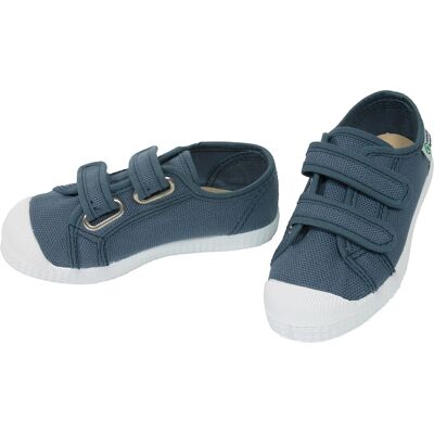 Natural World Kinder Schuhe Sneaker mit Klettverschluss jeansblau Gr.23 Natural World Kinder Schuhe Sneaker mit Klettverschluss jeansblau Gr.23