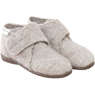 Gottstein Kinder Hausschuhe Wollwalk Gummi-Kork Sohle beige Gr.24 Gottstein Kinder Hausschuhe Wollwalk Gummi-Kork Sohle beige Gr.24