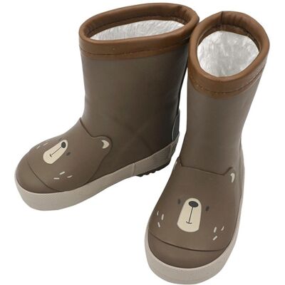 Maximo Kinder Gummistiefel "Bär" fossil Gr. 22 Maximo Kinder Gummistiefel "Bär" fossil Gr. 22