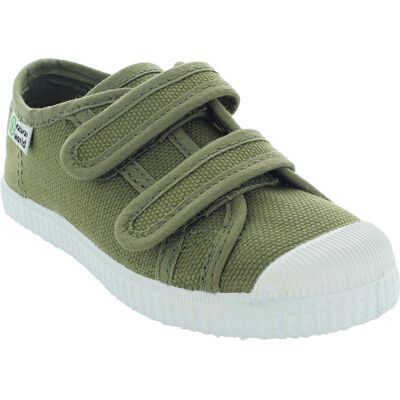 Natural World Kinder Schuhe Sneaker mit Klettverschluss oliv Gr.24 Natural World Kinder Schuhe Sneaker mit Klettverschluss oliv Gr.24