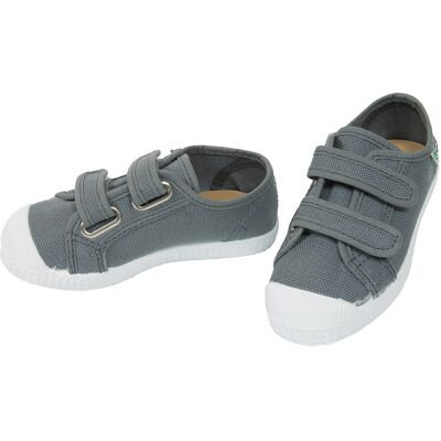 Natural World Kinder Schuhe Sneaker mit Klettverschluss grey Gr.23 Natural World Kinder Schuhe Sneaker mit Klettverschluss grey Gr.23