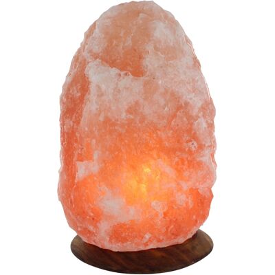 Hans Natur Salzkristall-Lampe - Handgemacht, Einzigartig, Warmes Licht - 16cm Hans Natur Salzkristall-Lampe - Handgemacht, Einzigartig, Warmes Licht - 16cm