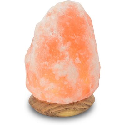 Hans Natur Salzkristalllampe - 10cm Orange USB Dekoration Hans Natur Salzkristalllampe - 10cm Orange USB Dekoration