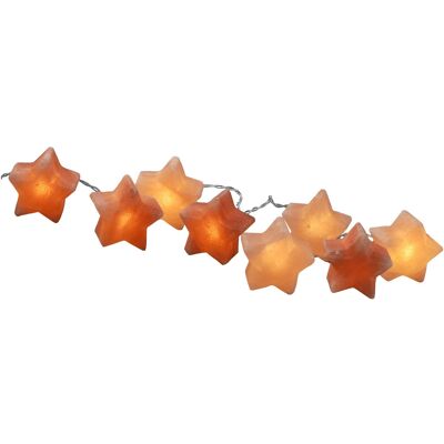 Wagner Life Design LED-Lichterkette Beleuchtete Salzkristalle Sterne Länge ca. 160 cm, Gewicht ca. 1200 g Wagner Life Design LED-Lichterkette Beleuchtete Salzkristalle Sterne Länge ca. 160 cm, Gewicht ca. 1200 g