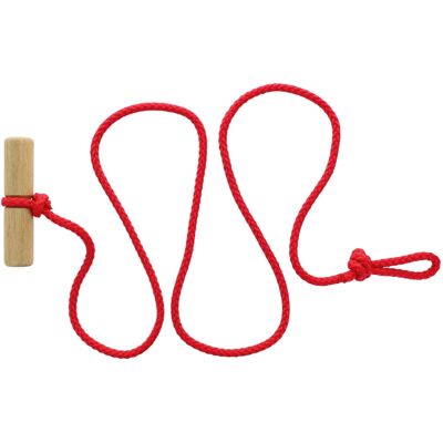 Gloco Zugseil für Rodel oder Schlitten rot Länge ca. 118 cm Gloco Zugseil für Rodel oder Schlitten rot Länge ca. 118 cm