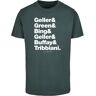 ABSOLUTE CULT Friends Nachnamen Text T-shirt für Herren - XS