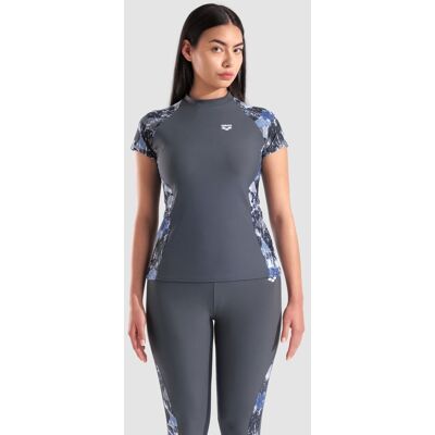 arena UV-Schutz Shirt / Rash Guard - Damen - asphalt-asphalt multi - female - asphalt-asphalt multi - 38 arena UV-Schutz Shirt / Rash Guard - Damen - asphalt-asphalt multi - female - asphalt-asphalt multi - 38