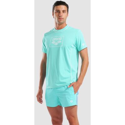 arena UV-Schutz Shirt / Rash Guard - Herren - water - male - water - XXL arena UV-Schutz Shirt / Rash Guard - Herren - water - male - water - XXL