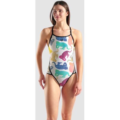 arena Badeanzug - Damen - white multi-black - female - white multi-black - 38 arena Badeanzug - Damen - white multi-black - female - white multi-black - 38