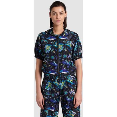 arena Kapuzenjacke - Damen - black multi - female - black multi - XS arena Kapuzenjacke - Damen - black multi - female - black multi - XS