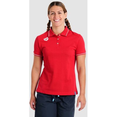 arena Polo Shirt - Damen - red - female - red - XS arena Polo Shirt - Damen - red - female - red - XS
