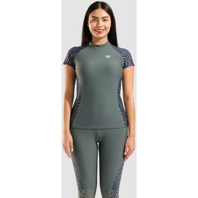 arena UV-Schutz Shirt / Rash Guard - Damen - sage-zebra - female - sage-zebra - M arena UV-Schutz Shirt / Rash Guard - Damen - sage-zebra - female - sage-zebra - M