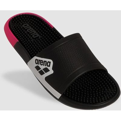 arena Badeschlappen / Slides - Unisex - black - pink - white - unisex - black - pink - white - 41 arena Badeschlappen / Slides - Unisex - black - pink - white - unisex - black - pink - white - 41