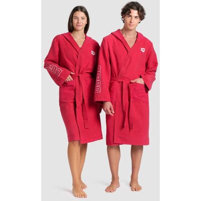 arena Bademantel - Unisex - red-white - unisex - red-white - S arena Bademantel - Unisex - red-white - unisex - red-white - S