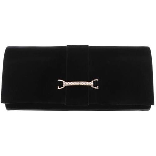 Ital-Design Abendtasche für Damen in Schwarz