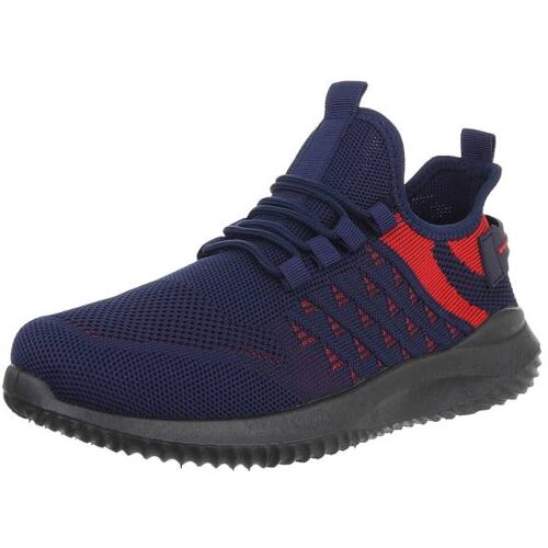 Ital-Design Sneakers für Herren in Dunkelblau und Rot