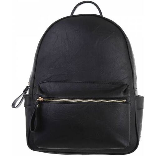 Ital-Design Rucksack für Damen in Schwarz