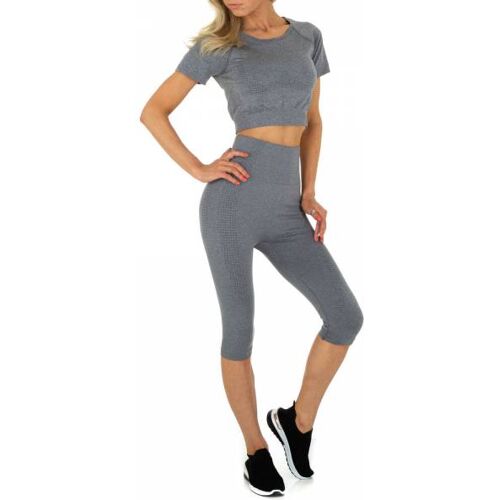 Ital-Design Jogging- & Freizeitanzug für Damen in Grau