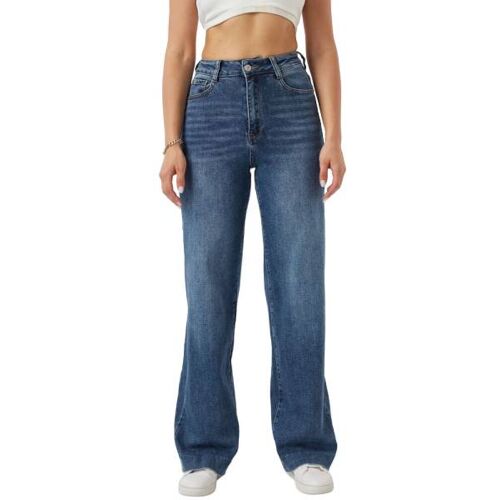 Ital-Design Relaxed Fit Jeans für Damen in Blau