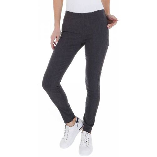 Ital-Design Stoffhose für Damen in Grau