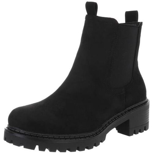 Ital-Design Klassische Stiefeletten für Damen in Schwarz