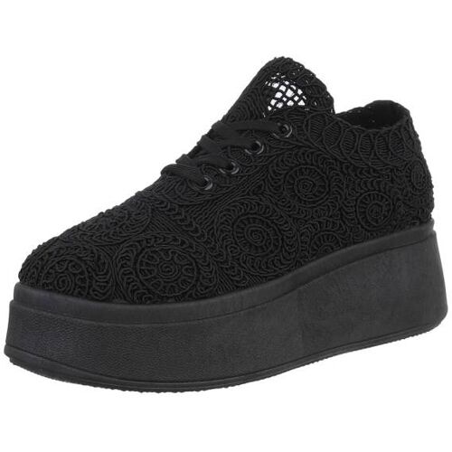 Ital-Design Sneakers Low für Damen in Schwarz