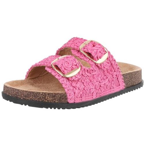 Ital-Design Pantoletten für Damen in Pink
