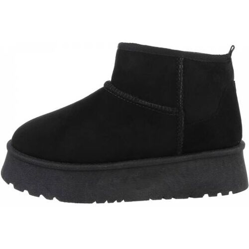 Ital-Design Snowboots für Damen in Schwarz