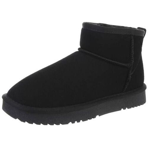 Ital-Design Snowboots für Damen in Schwarz