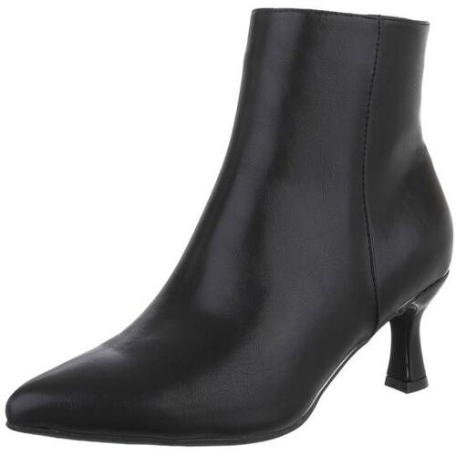 Ital-Design Klassische Stiefeletten für Damen in Schwarz