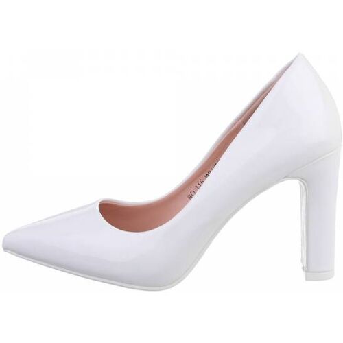 Ital-Design High Heel Pumps für Damen in Weiß