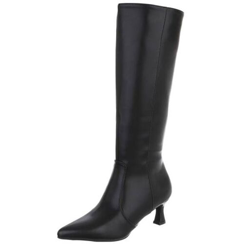 Ital-Design Klassische Stiefel für Damen in Schwarz
