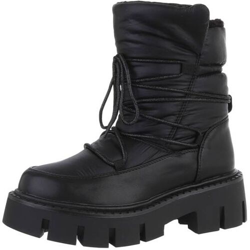 Ital-Design Snowboots für Damen in Schwarz
