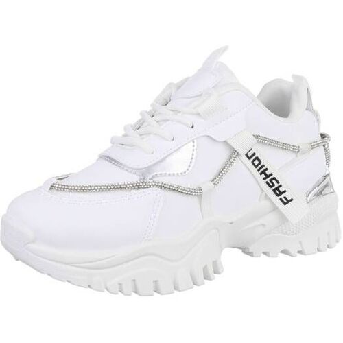 Ital-Design Sneakers Low für Damen in Weiß