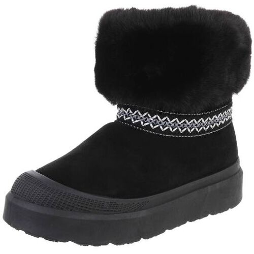Ital-Design Snowboots für Damen in Schwarz