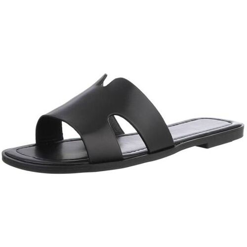 Ital-Design Pantoletten für Damen in Schwarz