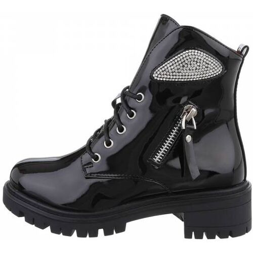 Ital-Design Stiefeletten für Kinder in Schwarz