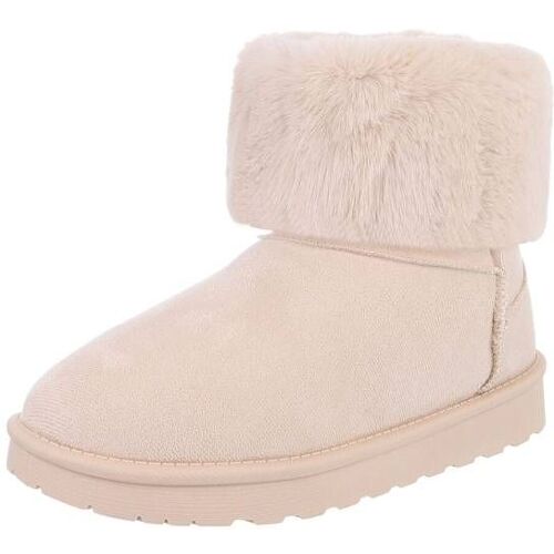 Ital-Design Snowboots für Damen in Beige