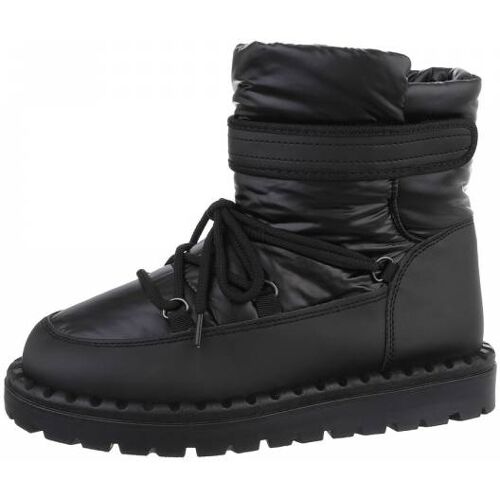 Ital-Design Snowboots für Damen in Schwarz