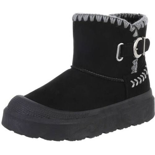 Ital-Design Snowboots für Damen in Schwarz