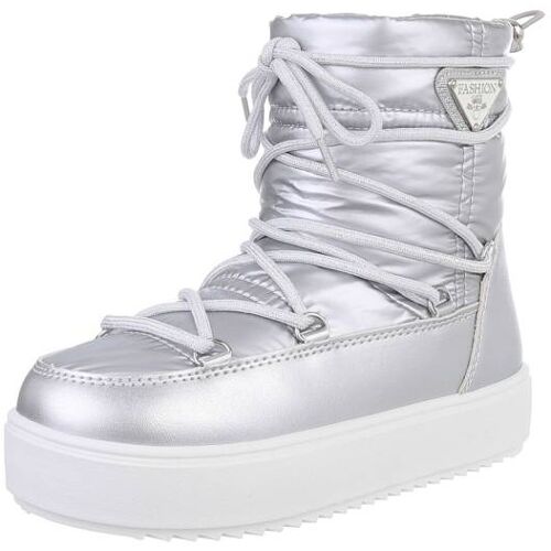 Ital-Design Stiefeletten für Kinder in Silber