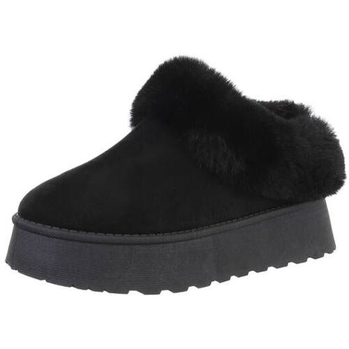 Ital-Design Snowboots für Damen in Schwarz