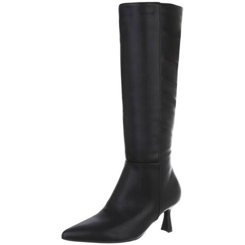 Ital-Design Klassische Stiefel für Damen in Schwarz