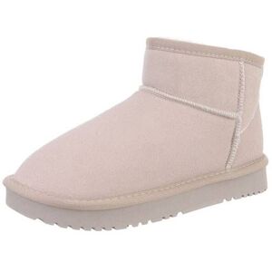 Ital-Design Snowboots für Damen in Beige Ital-Design Snowboots für Damen in Beige