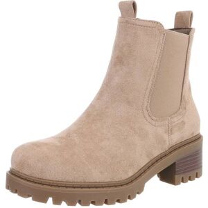 Ital-Design Klassische Stiefeletten für Damen in Hellbraun Ital-Design Klassische Stiefeletten für Damen in Hellbraun