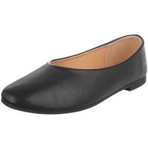 Ital-Design Klassische Ballerinas für Damen in Schwarz Ital-Design Klassische Ballerinas für Damen in Schwarz