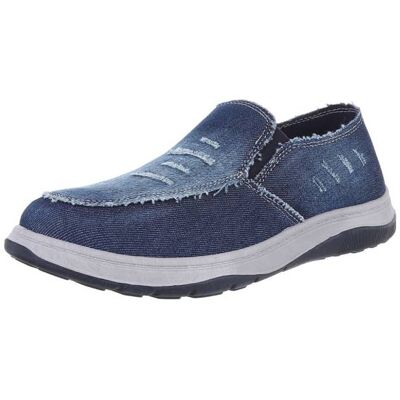 Ital-Design Slipper für Herren in Dunkelblau Ital-Design Slipper für Herren in Dunkelblau
