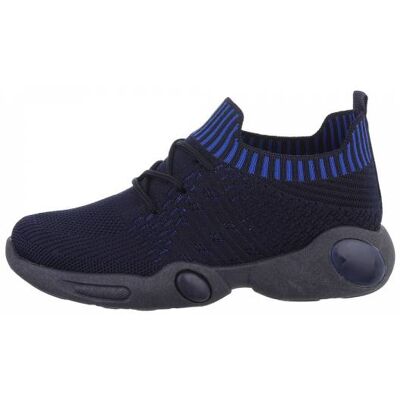 Ital-Design Freizeitschuhe für Kinder in Dunkelblau Ital-Design Freizeitschuhe für Kinder in Dunkelblau