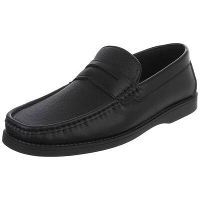 Ital-Design Slipper für Herren in Schwarz Ital-Design Slipper für Herren in Schwarz
